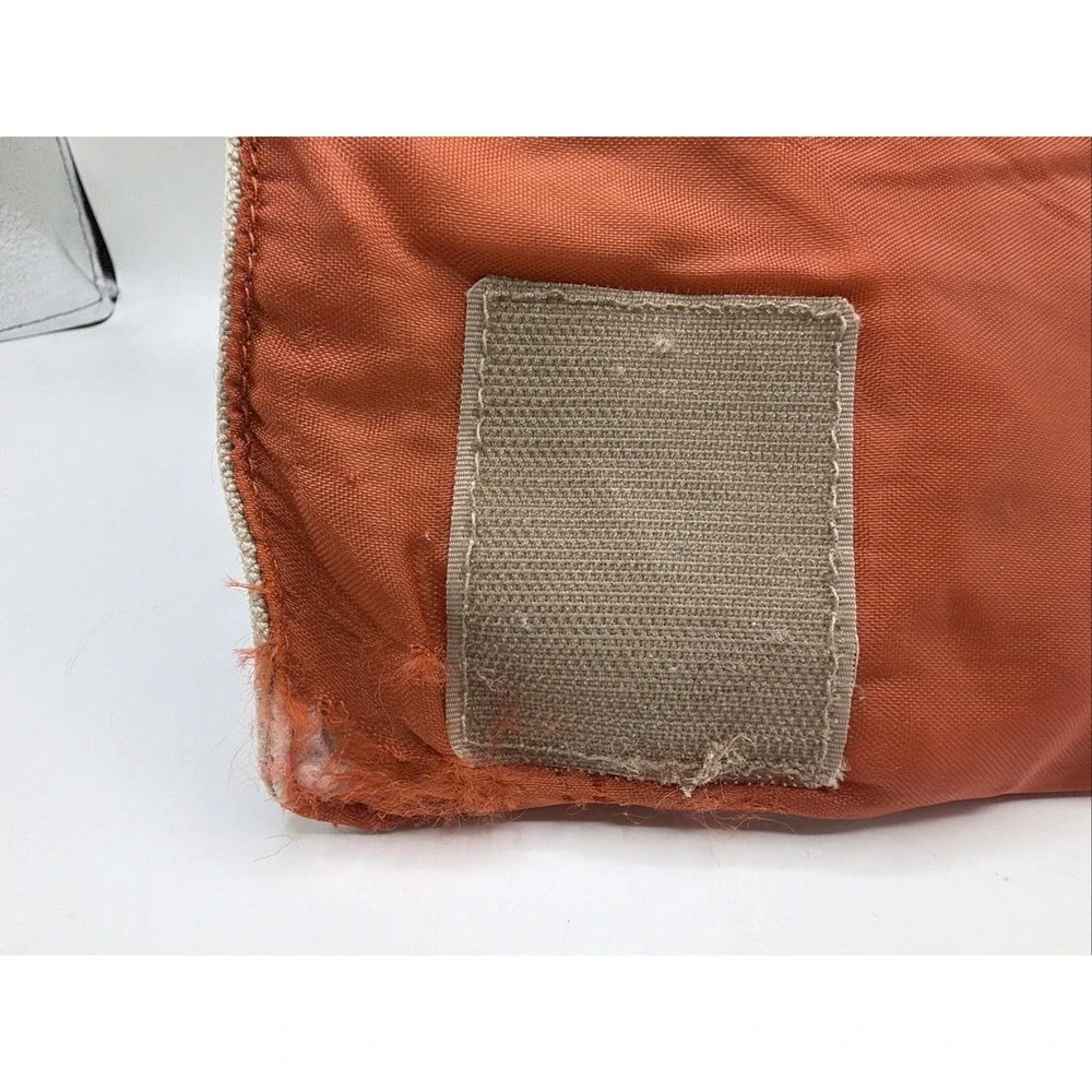 GAP Canvas Messenger Bag Crossbody Shoulder Bag. Beige Tan w/Adjustable Strap.
